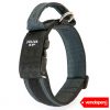 Julius-K9 Collar Negro con la manija, la cerradura de seguridad y el remiendo intercambiables - Imagen 2