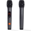 JBL Sistema inalámbrico de dos micrófonos con receptor de doble canal, negro - Imagen 2