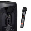JBL Sistema inalámbrico de dos micrófonos con receptor de doble canal, negro - Imagen 3