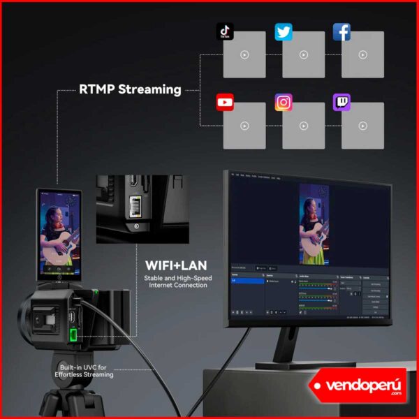Hollyland VenusLiv Streaming - Imagen 6