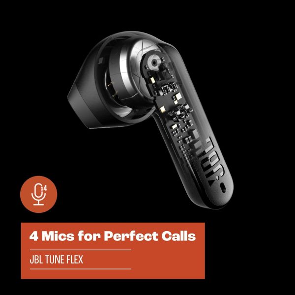 JBL Tune Flex - Auriculares inalámbricos con cancelación de ruido - Imagen 5