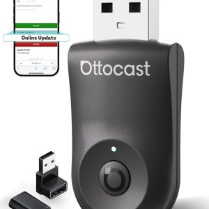 OTTOCAST Mini 2025 CarPlay inalámbrico y Android Auto 2 en 1