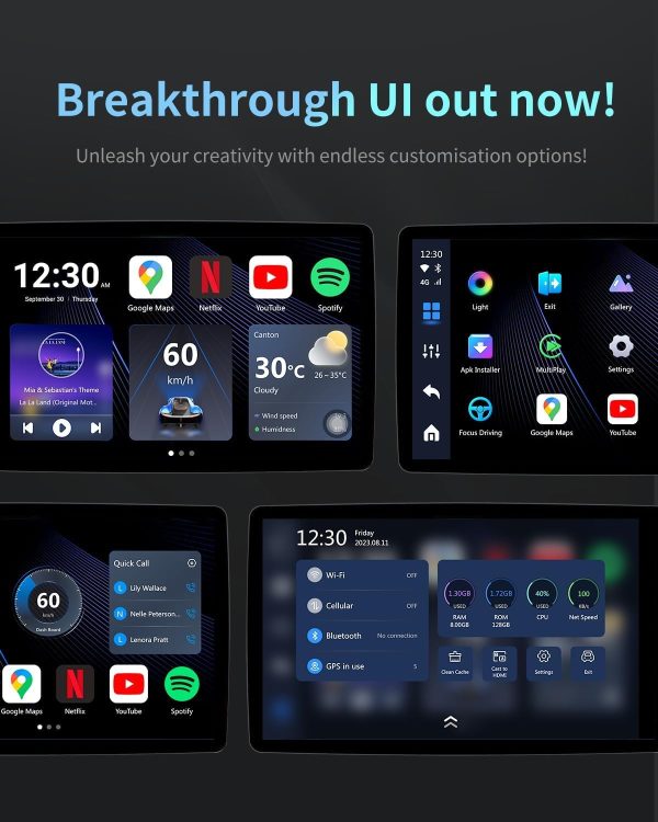 OTTOCAST P3 OttoAiBox - 2024 Android 12 CarPlay AI Box - Imagen 6
