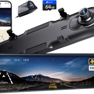 Pelsee S12 Pro Mirror Dash Cam con sensor STARVIS 2