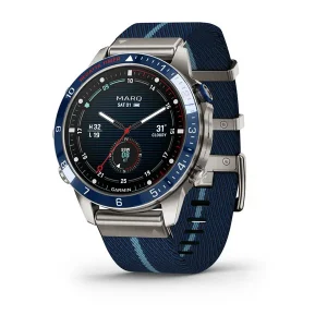 Garmin MARQ Captain Gen 2 — Reloj náutico de lujo, titanio y AMOLED